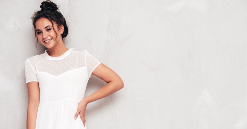 women white clothing